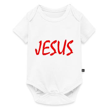 Jesus - Baby Premium short-sleeve bodysuit - white - Front