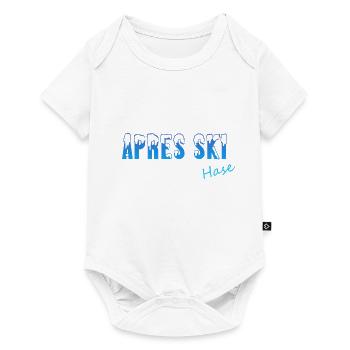 Apres Ski Has, Skihase - Baby Premium Kurzarmbody - Weiß - Vorne