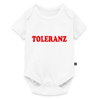 Toleranz - Body à manches courtes Premium Bébé - blanc - Devant