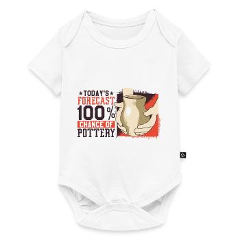 Potiers Hafner Poterie Potiers Cadeau de bricoleur - Body à manches courtes Premium Bébé - blanc - Devant