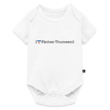 I love Fâches Thumesnil - Baby Premium Kurzarmbody - Weiß - Vorne