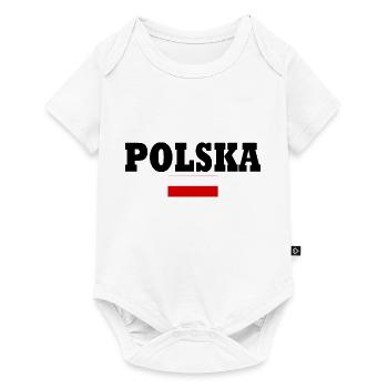 Polska - Baby Premium short-sleeve bodysuit - white - Front