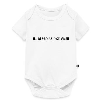 me sarcastic never quote - Baby Premium short-sleeve bodysuit - white - Front