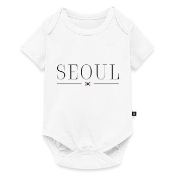 I love Seoul - Baby Premium short-sleeve bodysuit - white - Front