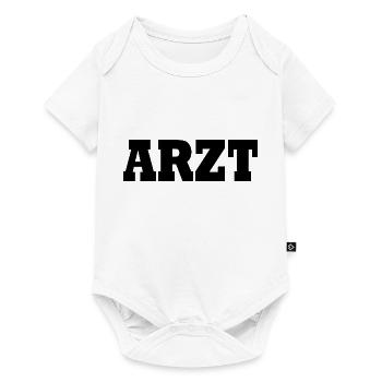 Arzt - Baby Premium Kurzarmbody - Weiß - Vorne