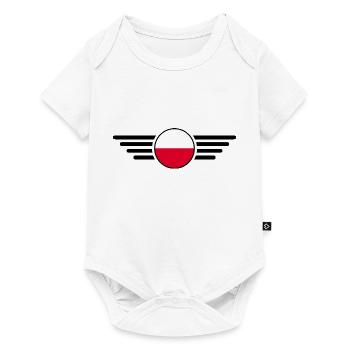 Poland Style T-Shirt - Baby Premium short-sleeve bodysuit - white - Front