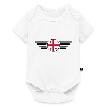 Georgia Style Design T-Shirt - Baby Premium short-sleeve bodysuit - white - Front