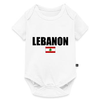 Lebanon - Baby Premium short-sleeve bodysuit - white - Front