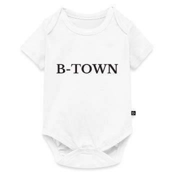Berlin B Town - Baby Premium Kurzarmbody - Weiß - Vorne