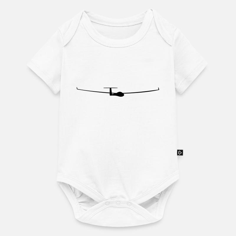 soaring pilot - Baby Premium Kurzarmbody - Weiß