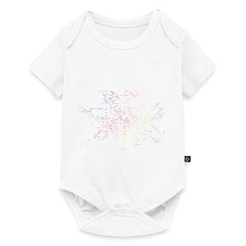 Berlin map subway stations - Baby Premium short-sleeve bodysuit - white - Front