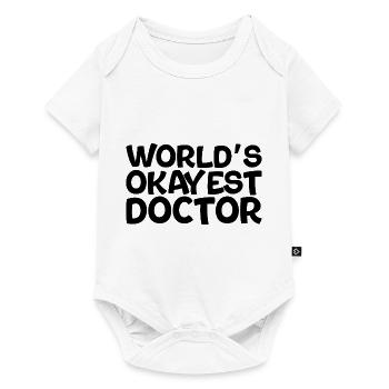 Le médecin le plus correct du monde - Body à manches courtes Premium Bébé - blanc - Devant