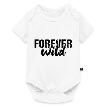 Forever Wild Vintage - Body à manches courtes Premium Bébé - blanc - Devant