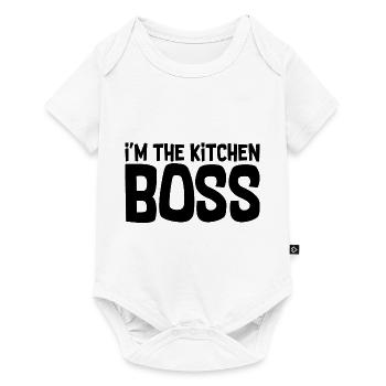 I'm The Kitchen Boss 4 - Baby Premium short-sleeve bodysuit - white - Front