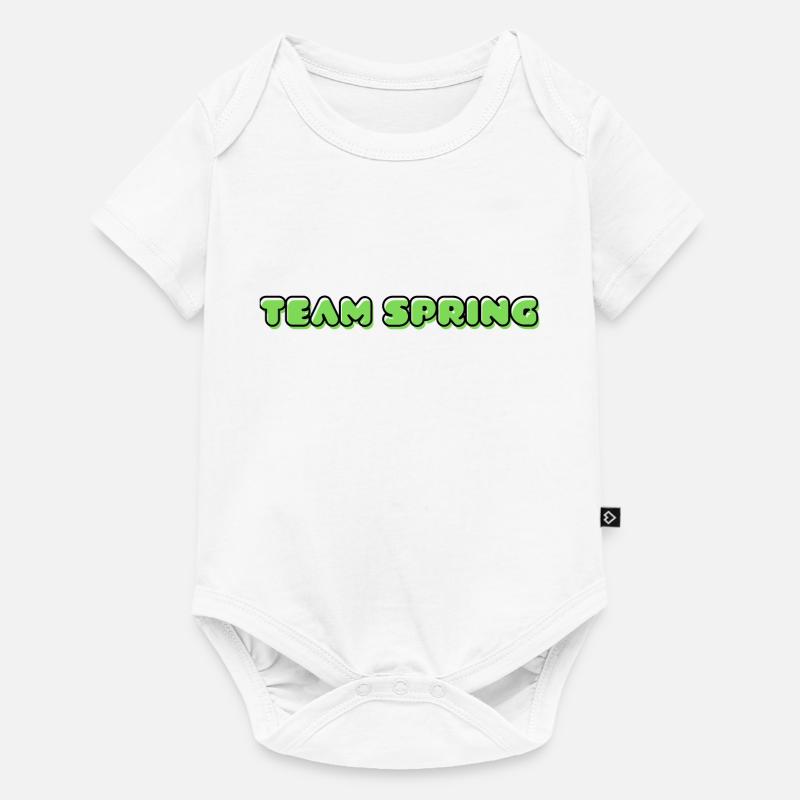 TEAM SPRING - Body à manches courtes Premium Bébé - blanc