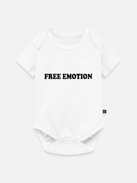 Free emotion - Baby Premium Kurzarmbody - Weiß