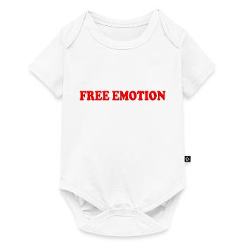 Free emotion - Baby Premium short-sleeve bodysuit - white - Front