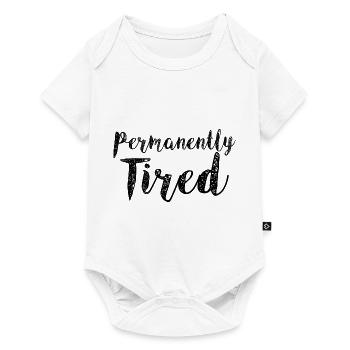 Fatigué en permanence 3 - Body à manches courtes Premium Bébé - blanc - Devant