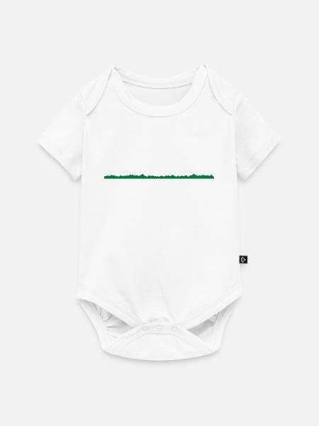 skyline - Baby Premium Kurzarmbody - Weiß