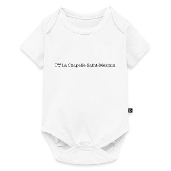 I love La Chapelle Saint Mesmin - Baby Premium Kurzarmbody - Weiß - Vorne