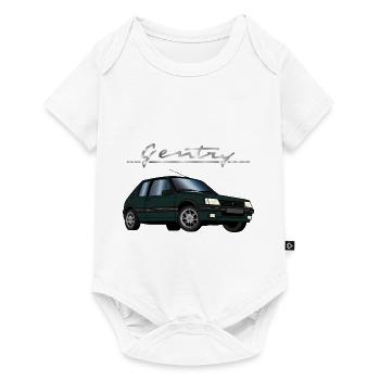 205 1,9 92 93 Gentry Vert Sorrento - Body à manches courtes Premium Bébé - blanc - Devant