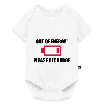 Out of Funny funny energy l'énergie - Body à manches courtes Premium Bébé - blanc - Devant