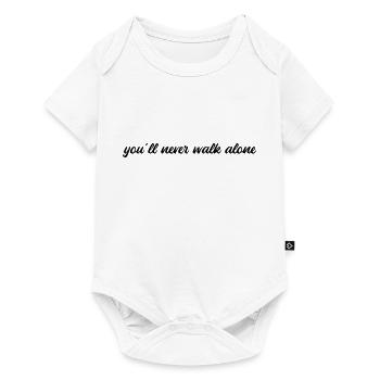 You will never walk alone - Baby Premium Kurzarmbody - Weiß - Vorne