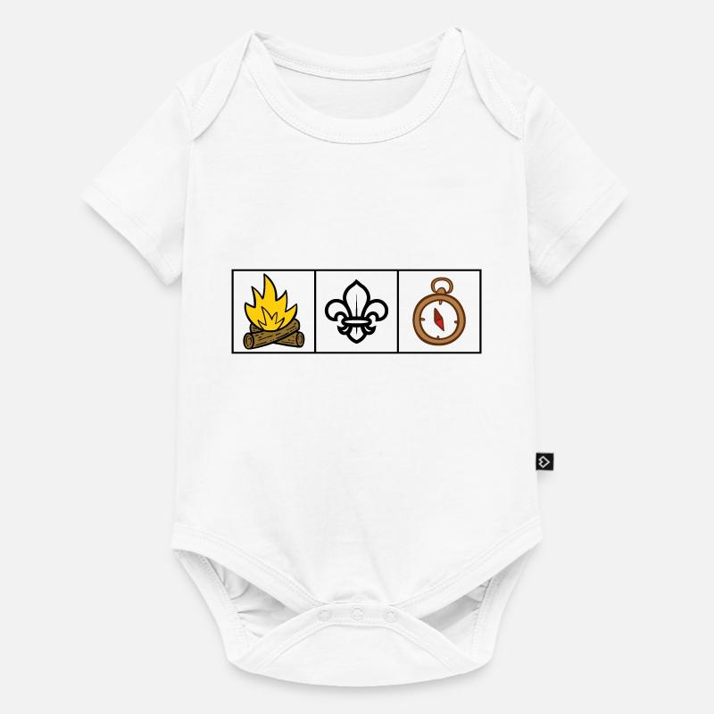Scout / Scouting - Baby Premium short-sleeve bodysuit - white
