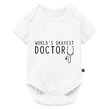 Le docteur le plus correct du monde 4 - Body à manches courtes Premium Bébé - blanc - Devant