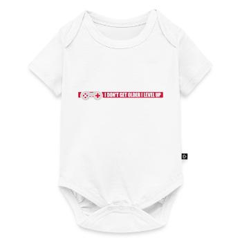 get older level up - Baby Premium Kurzarmbody - Weiß - Vorne