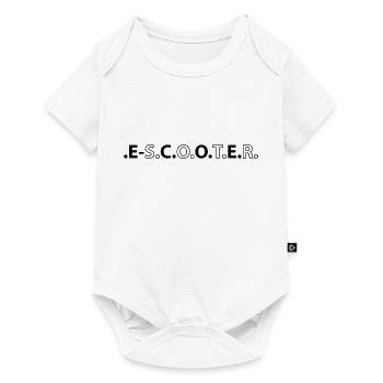 E-Scooter E-Roller Scooter - Body à manches courtes Premium Bébé - blanc - Devant