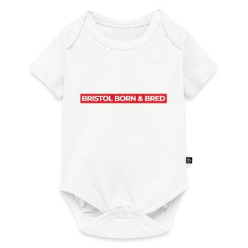 Bristol Born & Bred, Red - Baby Premium short-sleeve bodysuit - white - Front