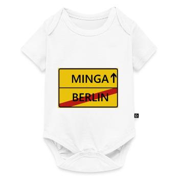 Minga Munich city sign gift gift idea - Baby Premium short-sleeve bodysuit - white - Front