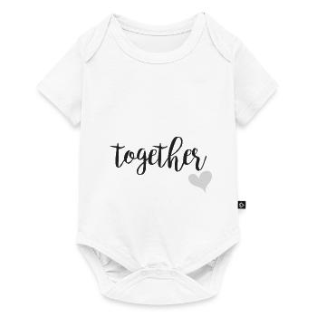 Forever ... together gray - Baby Premium short-sleeve bodysuit - white - Front
