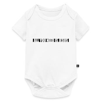 Strip Need Jesus - Baby Premium short-sleeve bodysuit - white - Front