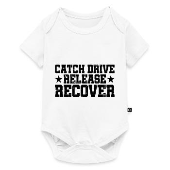 Catch Drive Release Recover 8 - Baby Premium Kurzarmbody - Weiß - Vorne