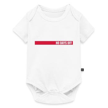 pas de jours de congé devis - Body à manches courtes Premium Bébé - blanc - Devant