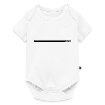 Ligne d’année 2026 - Body à manches courtes Premium Bébé - blanc - Devant