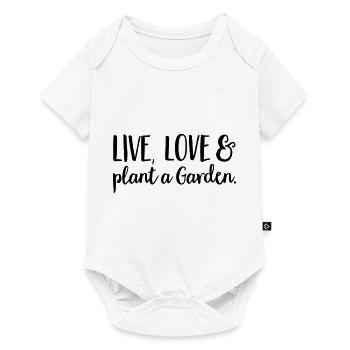 garden - Baby Premium short-sleeve bodysuit - white - Front