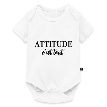 ATTITUDE c’est tout - Body à manches courtes Premium Bébé - blanc - Devant