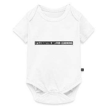 beautiful day for learning - Baby Premium short-sleeve bodysuit - white - Front