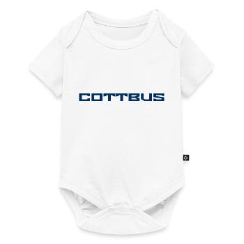 Cottbus - Brandenburg - Deutschland - Slogan - Baby Premium Kurzarmbody - Weiß - Vorne