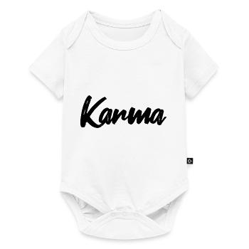 Karma - Body à manches courtes Premium Bébé - blanc - Devant