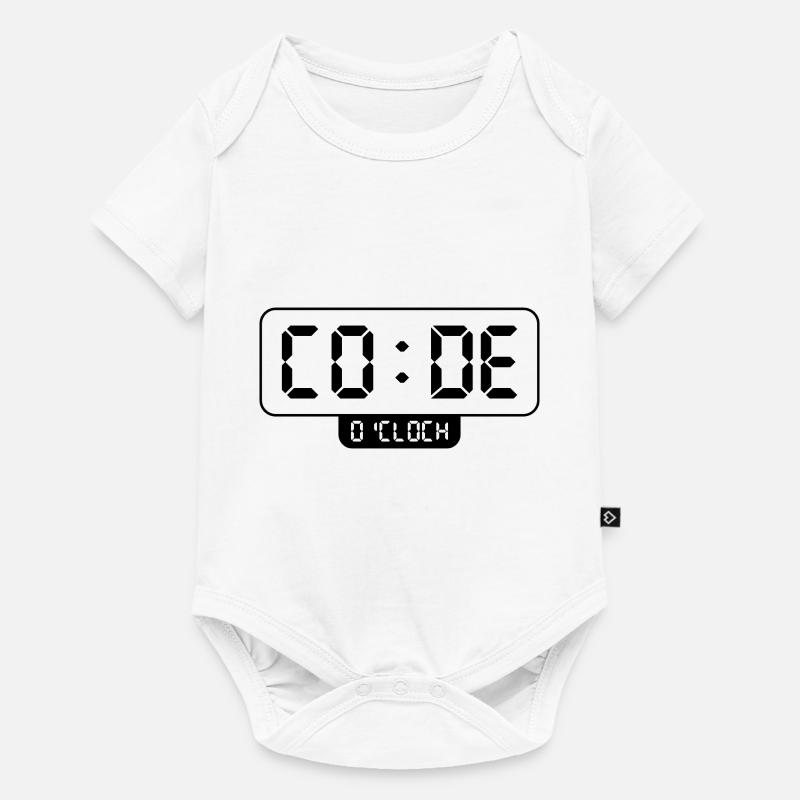 Programmation - Body à manches courtes Premium Bébé - blanc