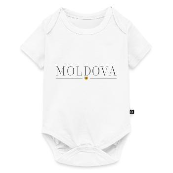 Moldova T-Shirt: Elegance from the East - Baby Premium short-sleeve bodysuit - white - Front