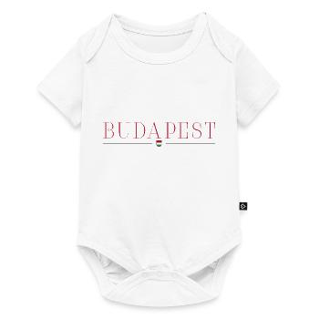Budapest, Hungary Style Design T-Shirt - Baby Premium short-sleeve bodysuit - white - Front