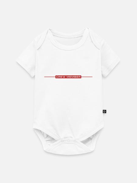 Crew Mitglied - Baby Premium Kurzarmbody - Weiß