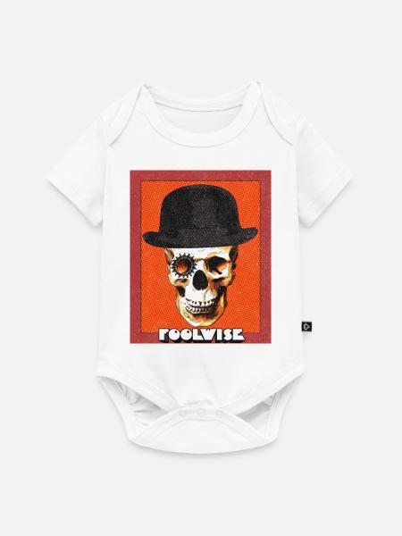 orangeskull - Baby Premium Kurzarmbody - Weiß