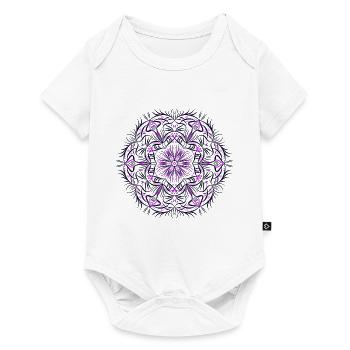 Mandala - Body à manches courtes Premium Bébé - blanc - Devant