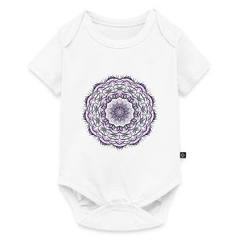 Mandala - Baby Premium short-sleeve bodysuit - white - Front